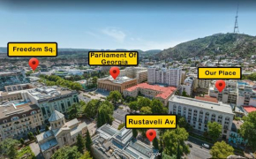 City Center 2BDR apartment near Rustaveli Av.